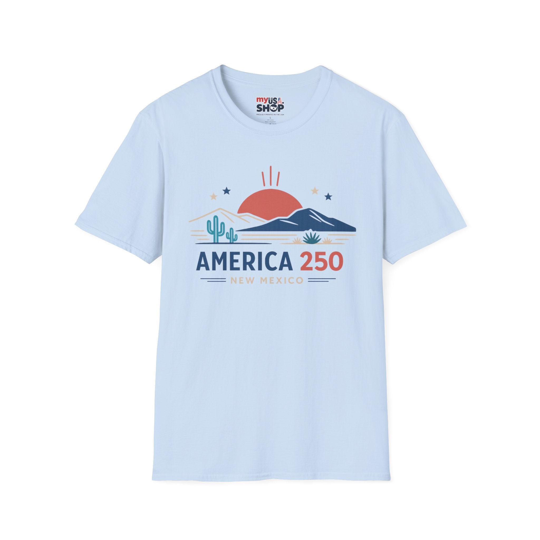 America 250 T-Shirt — New Mexico Desert Sunrise Graphic Tee