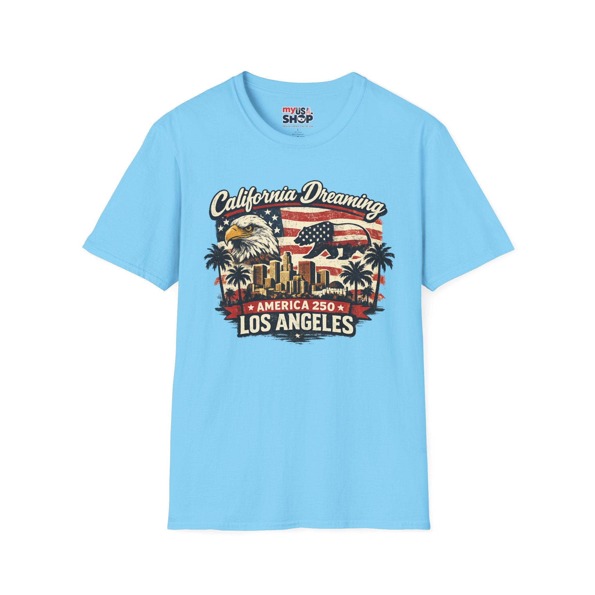 Los Angeles California Dreaming America 250 Tee