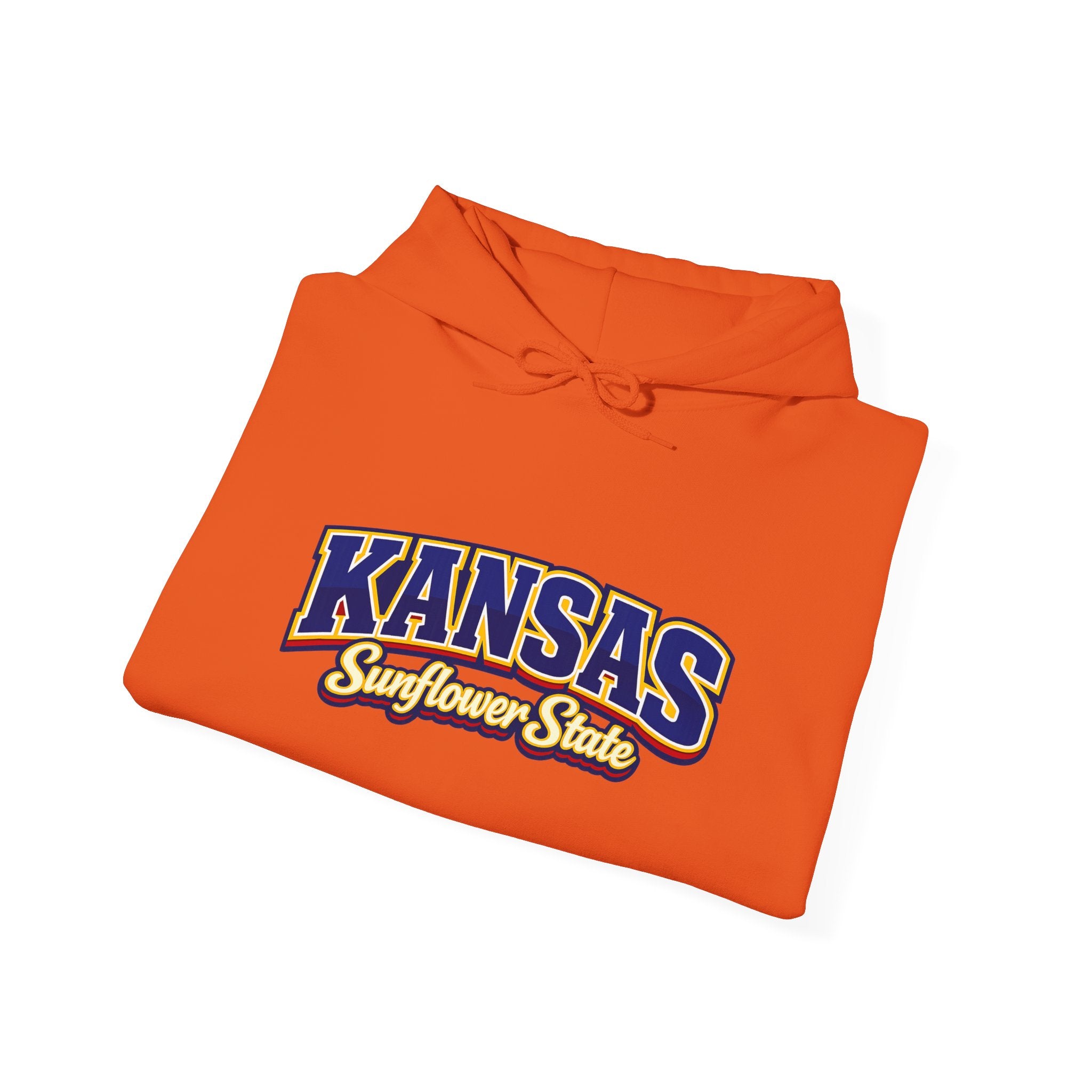 Kansas Sunflower State Heavy Blend Hooded Sweatshirt