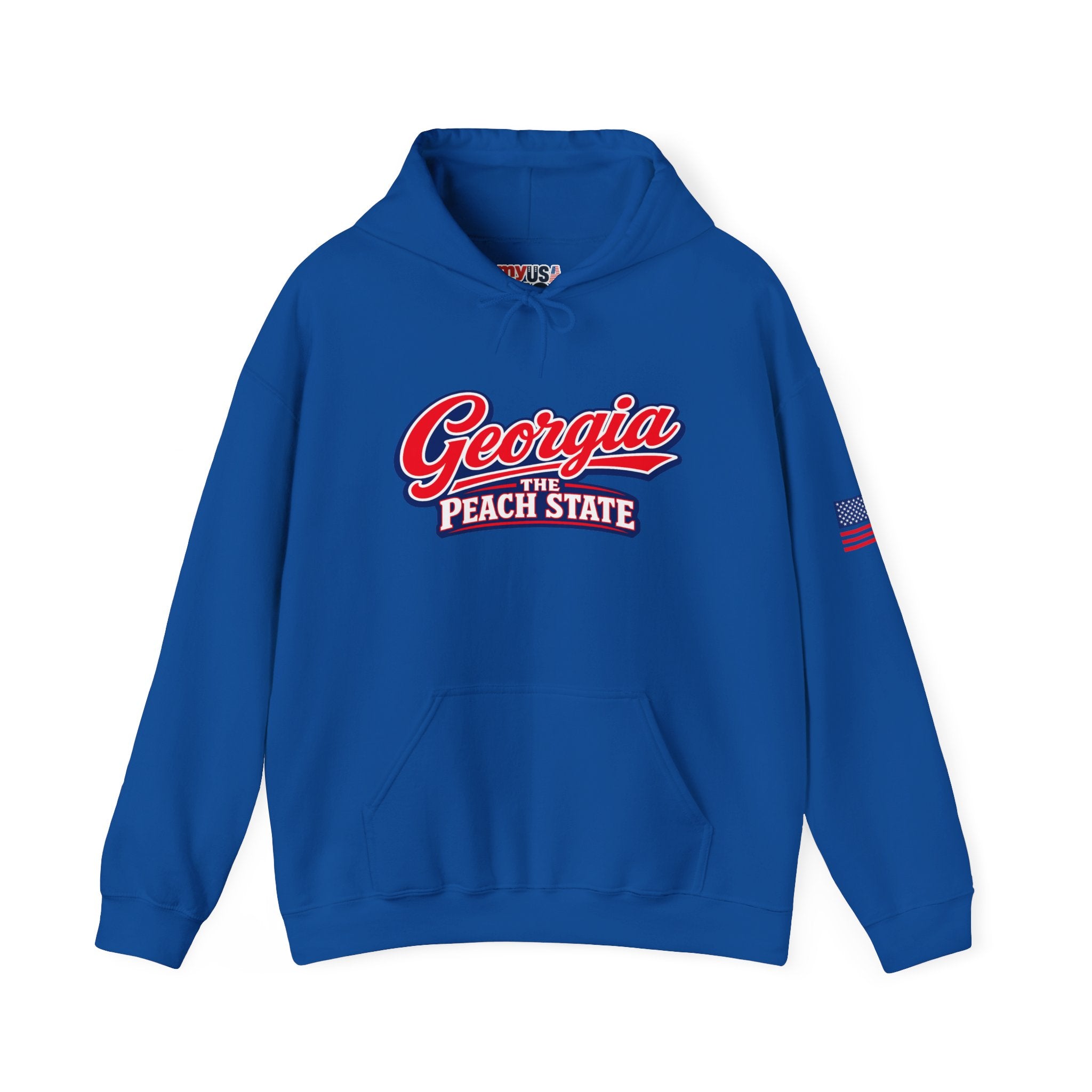 Georgia The Peach State Heavy Blend Hooded Sweatshirt