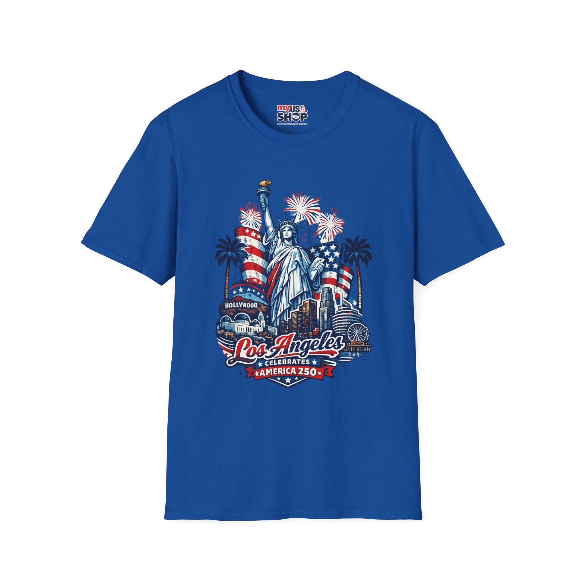 America 250 Statue of Liberty in Los Angeles California Tee