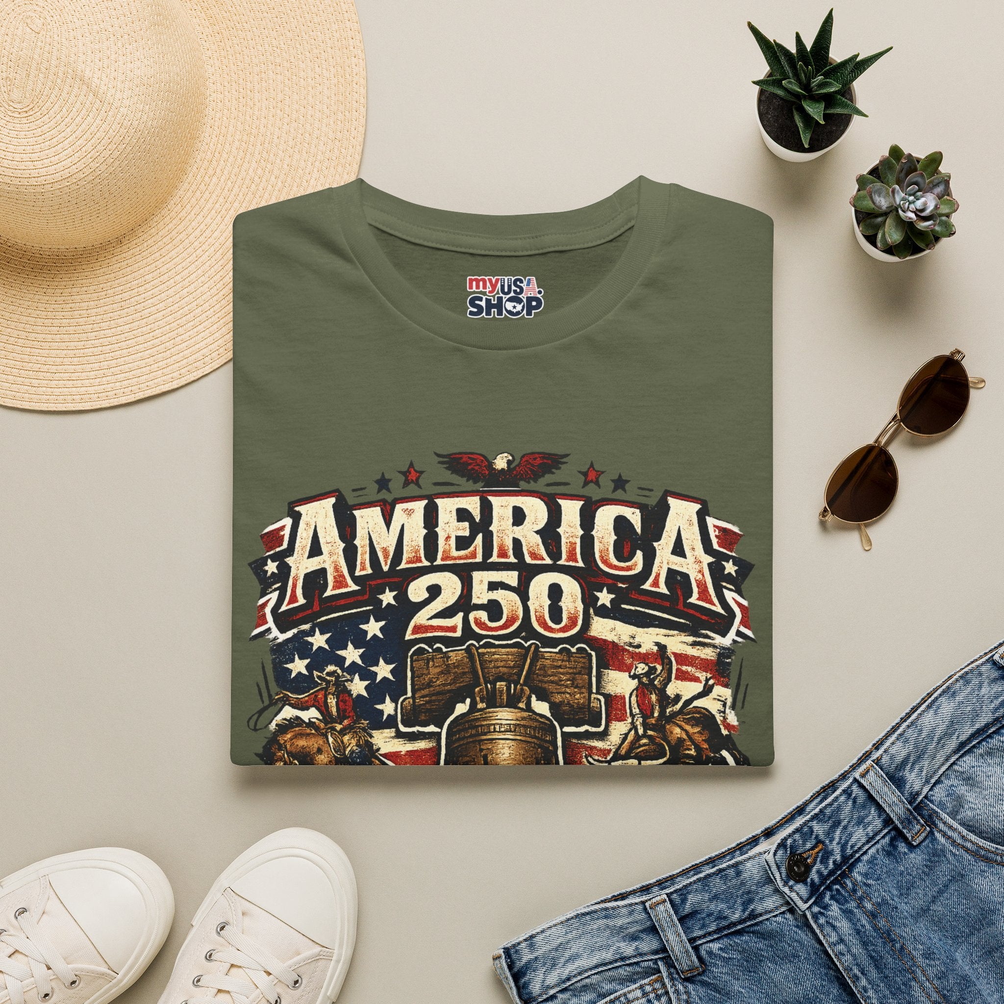America 250 Pennsylvania TShirt — Western Rodeo Liberty Bell Graphic Tee