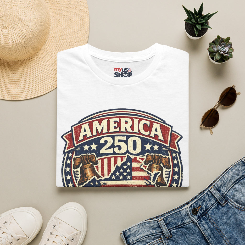 America 250 Virginia Commemorative T-Shirt — 1776–2026 Celebration Tee