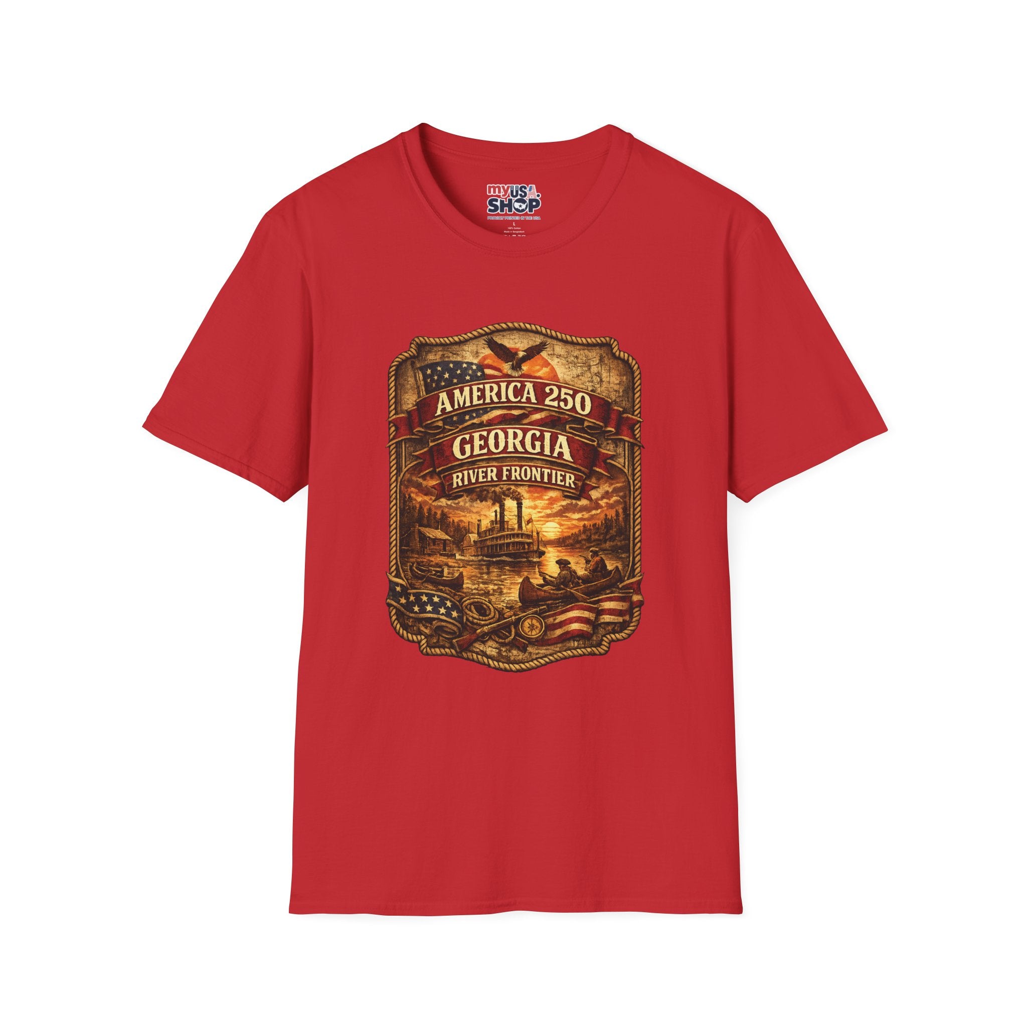America 250 Georgia - River Frontier T‑Shirt