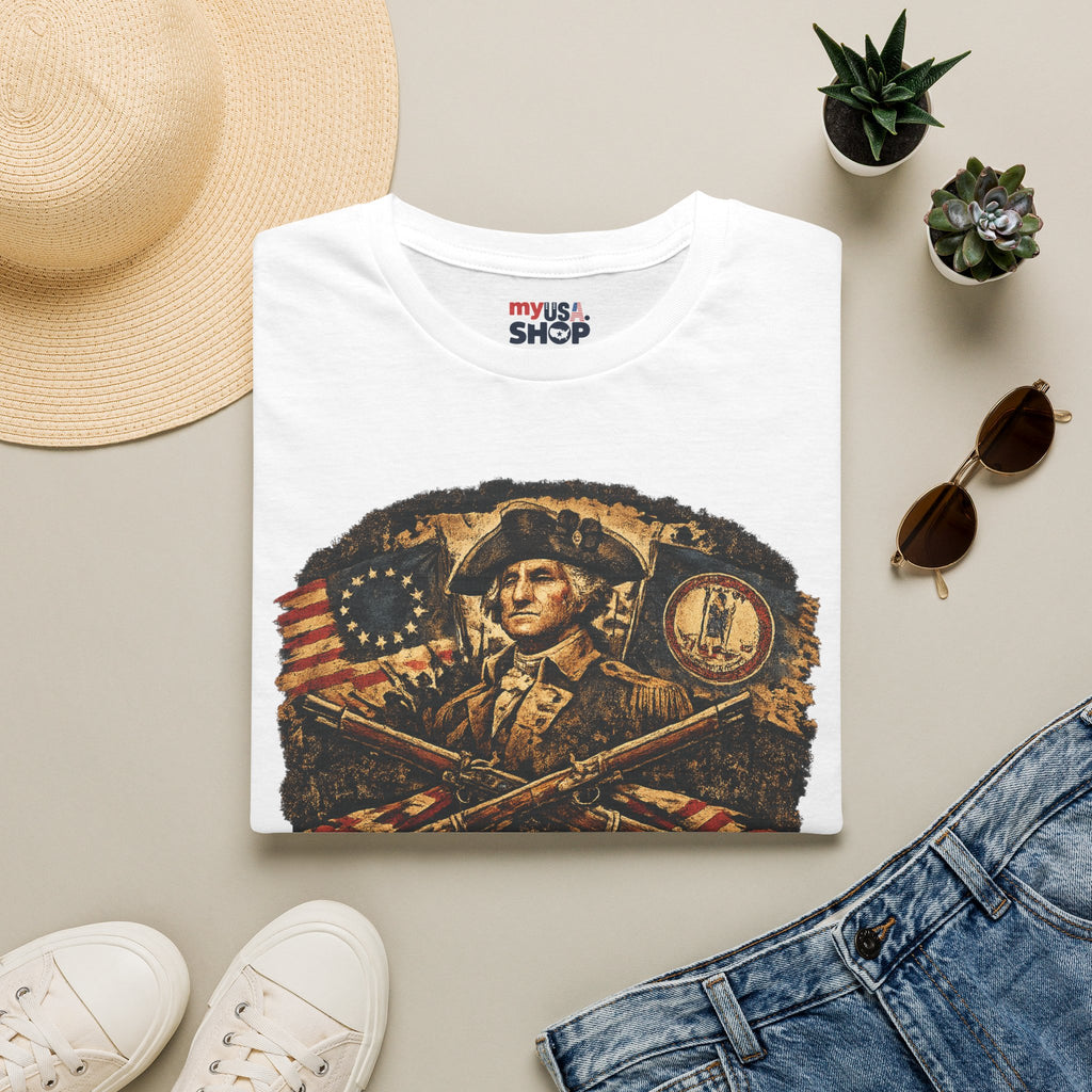 America 250 Virginia- American Freedom Tee Design