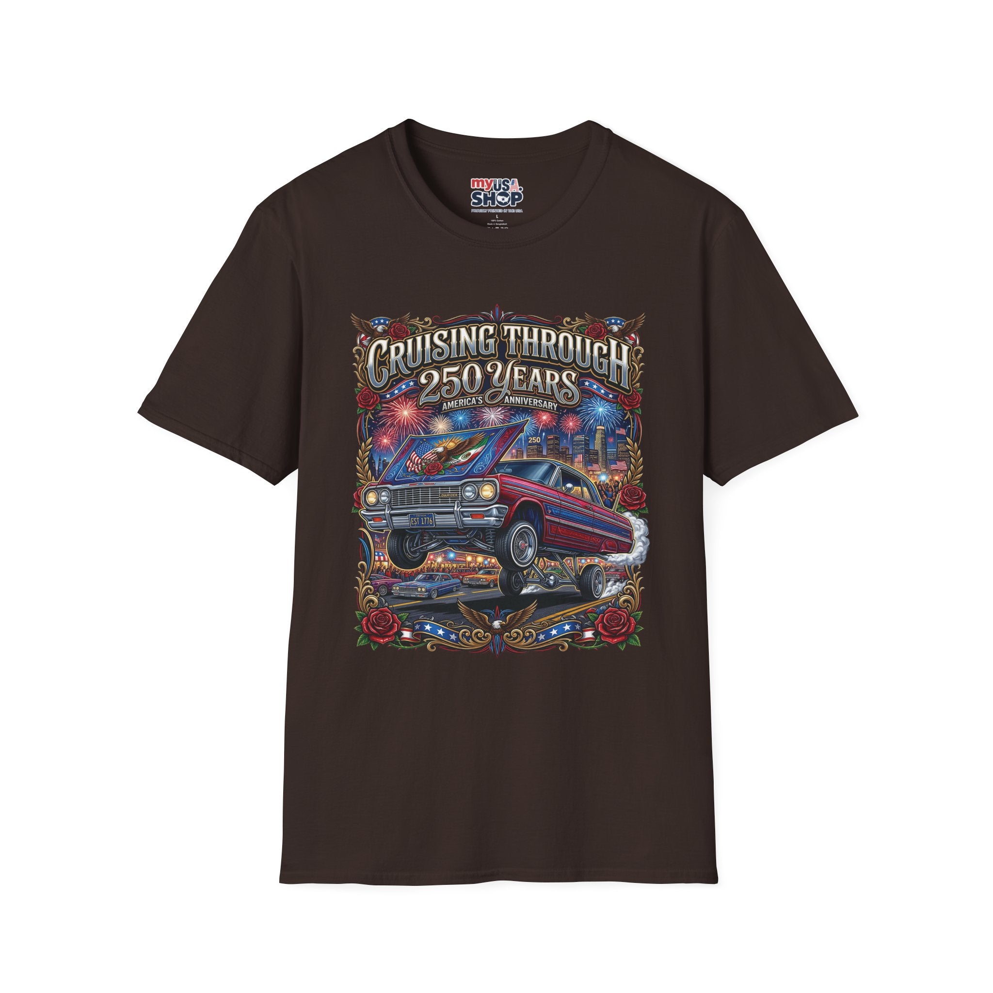 America 250 x Cruising Through 250 Years — Chicano Patriotic Classic Car Anniversary