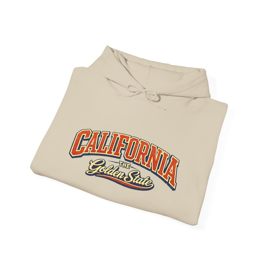 California The Golden State Heavy Blend Hooded Sweatshirt