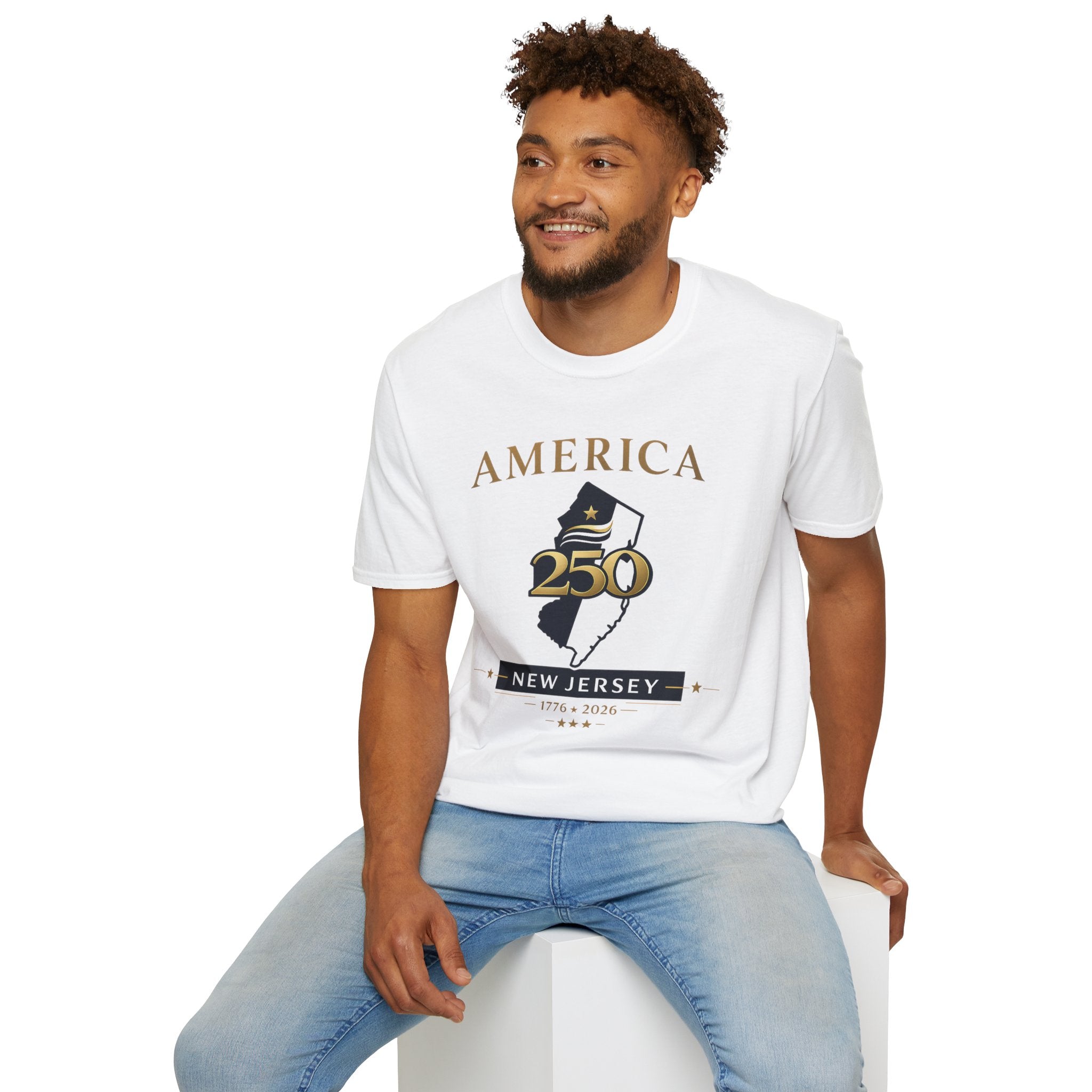 America 250 New Jersey T-Shirt — Commemorative Tee