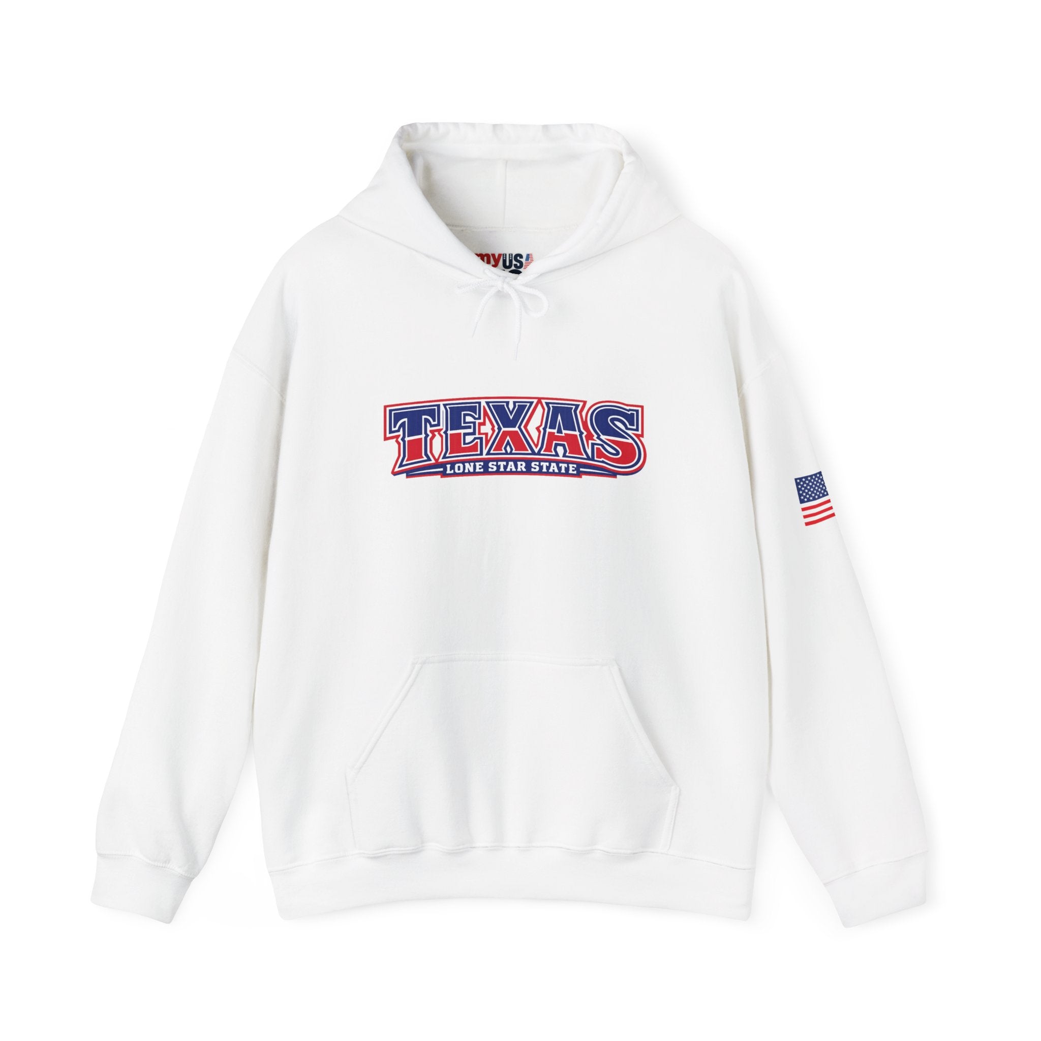 Texas The Lone Star State Heavy Blend Hooded Sweatshirt