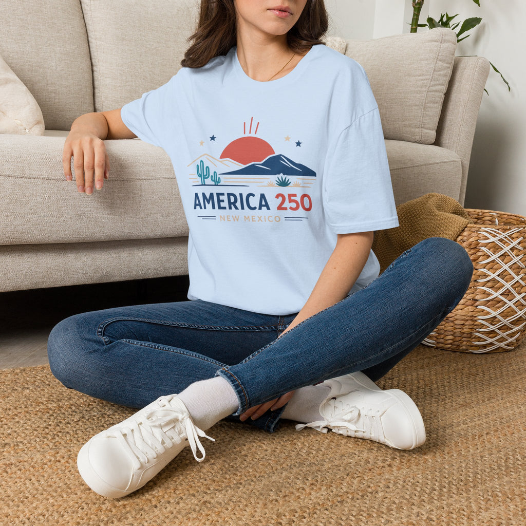 America 250 T-Shirt — New Mexico Desert Sunrise Graphic Tee