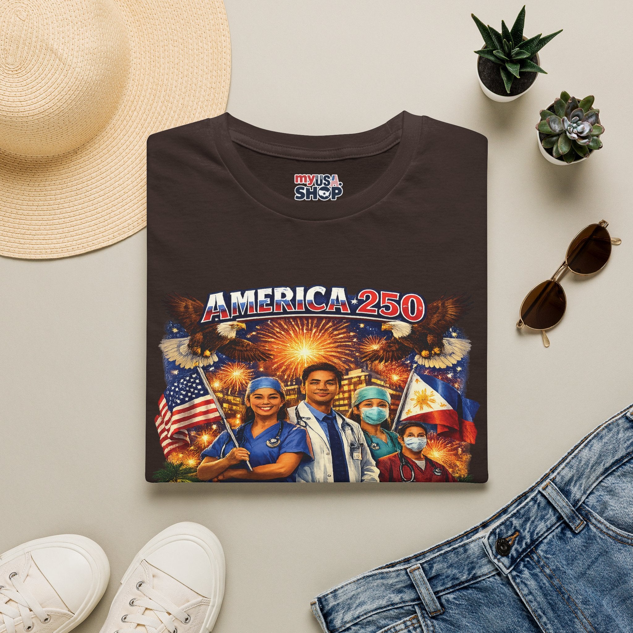 America 250 Filipino Americans — Patriotic USA Celebration