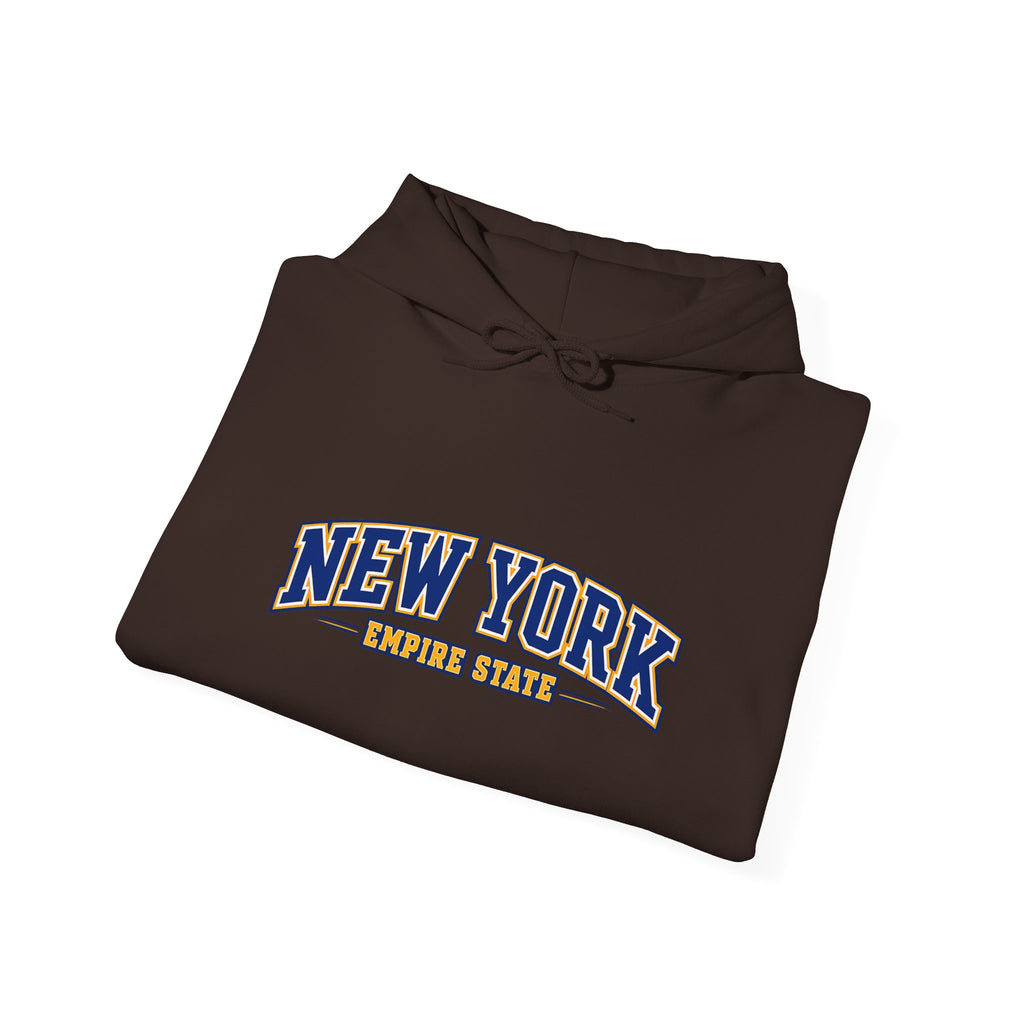 New York Empire State Heavy Blend Hooded Sweatshirt