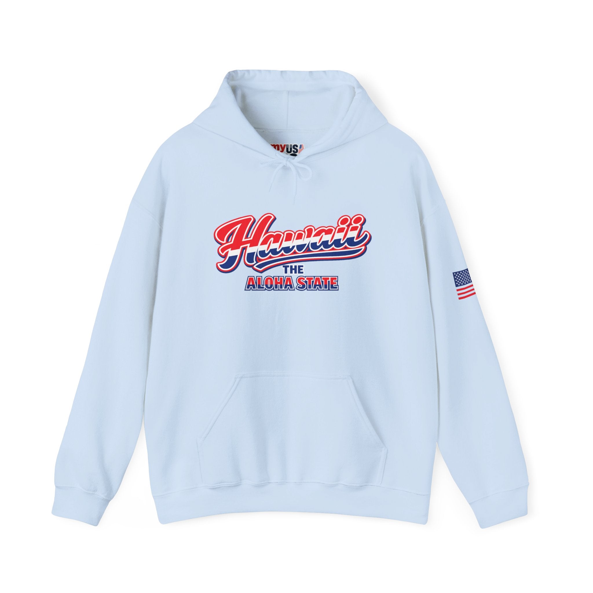 Hawaii The Aloha State Heavy Blend Hooded Sweatshirt
