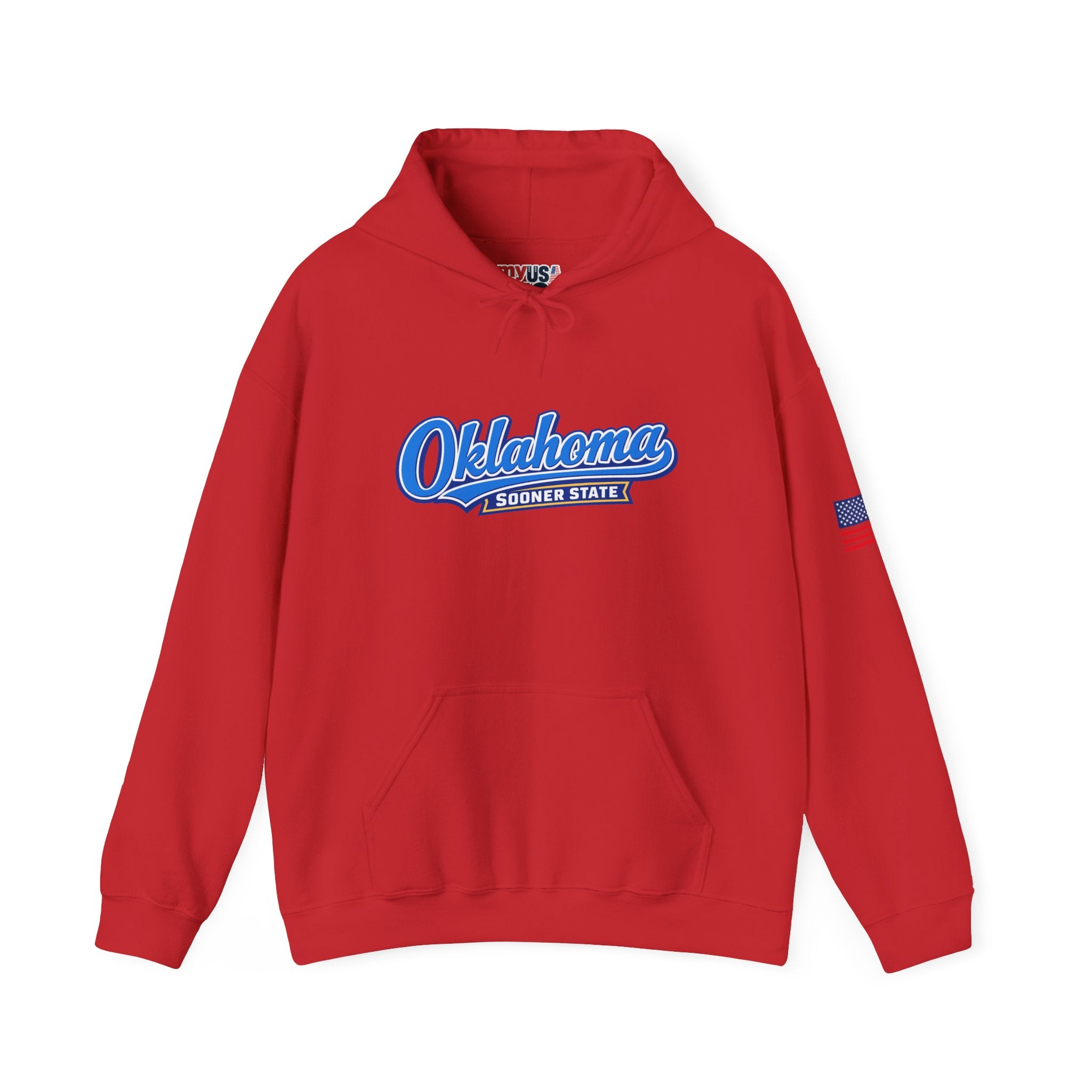 Oklahoma Sooner State Heavy Blend Hooded Sweatshirt