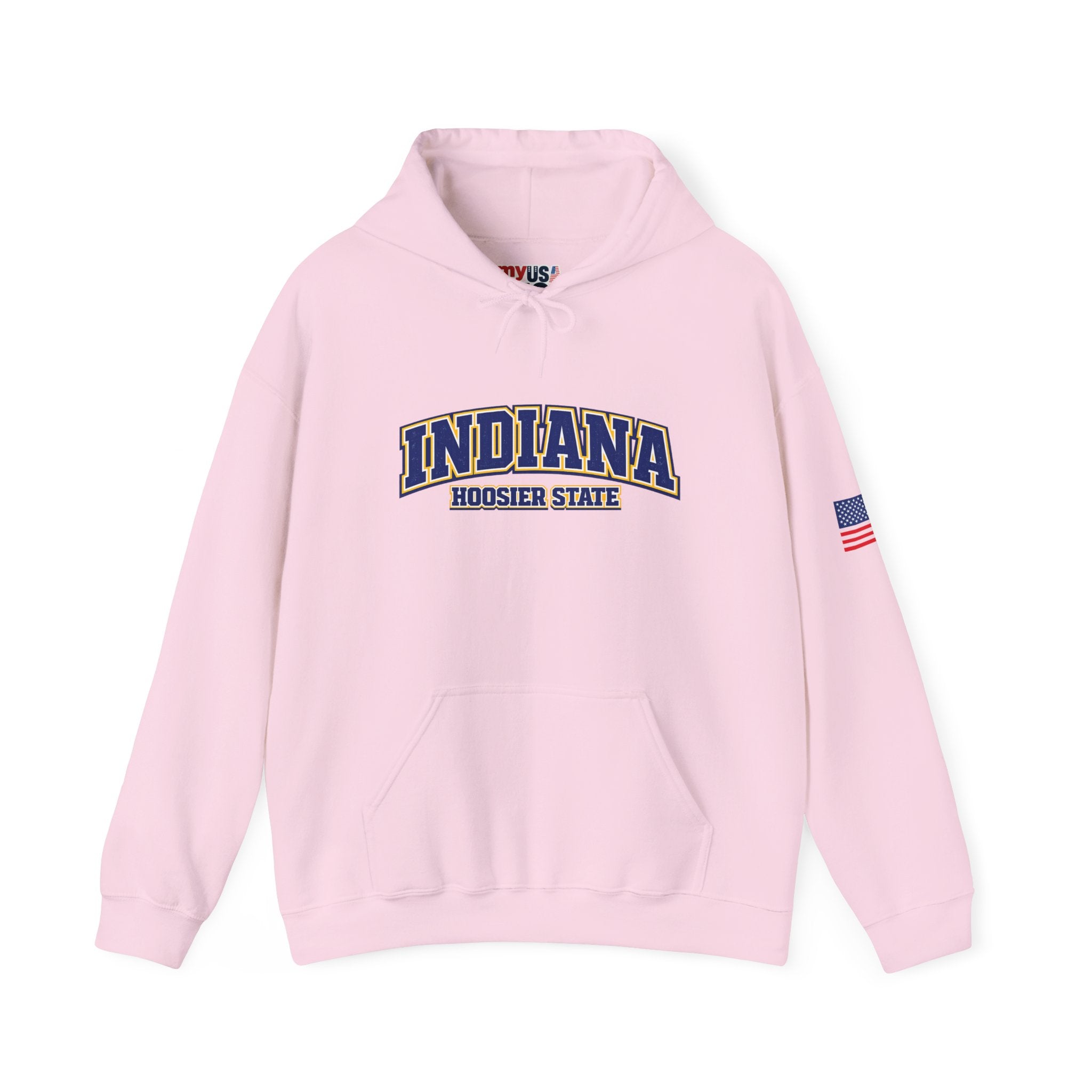 Indiana Hoosier State Heavy Blend Hooded Sweatshirt