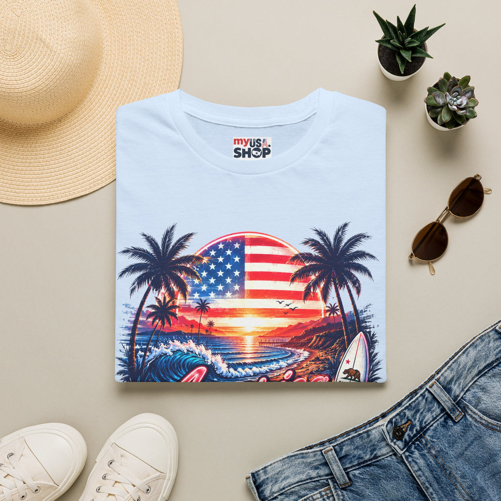 American 250 Sunset Surf T-Shirt
