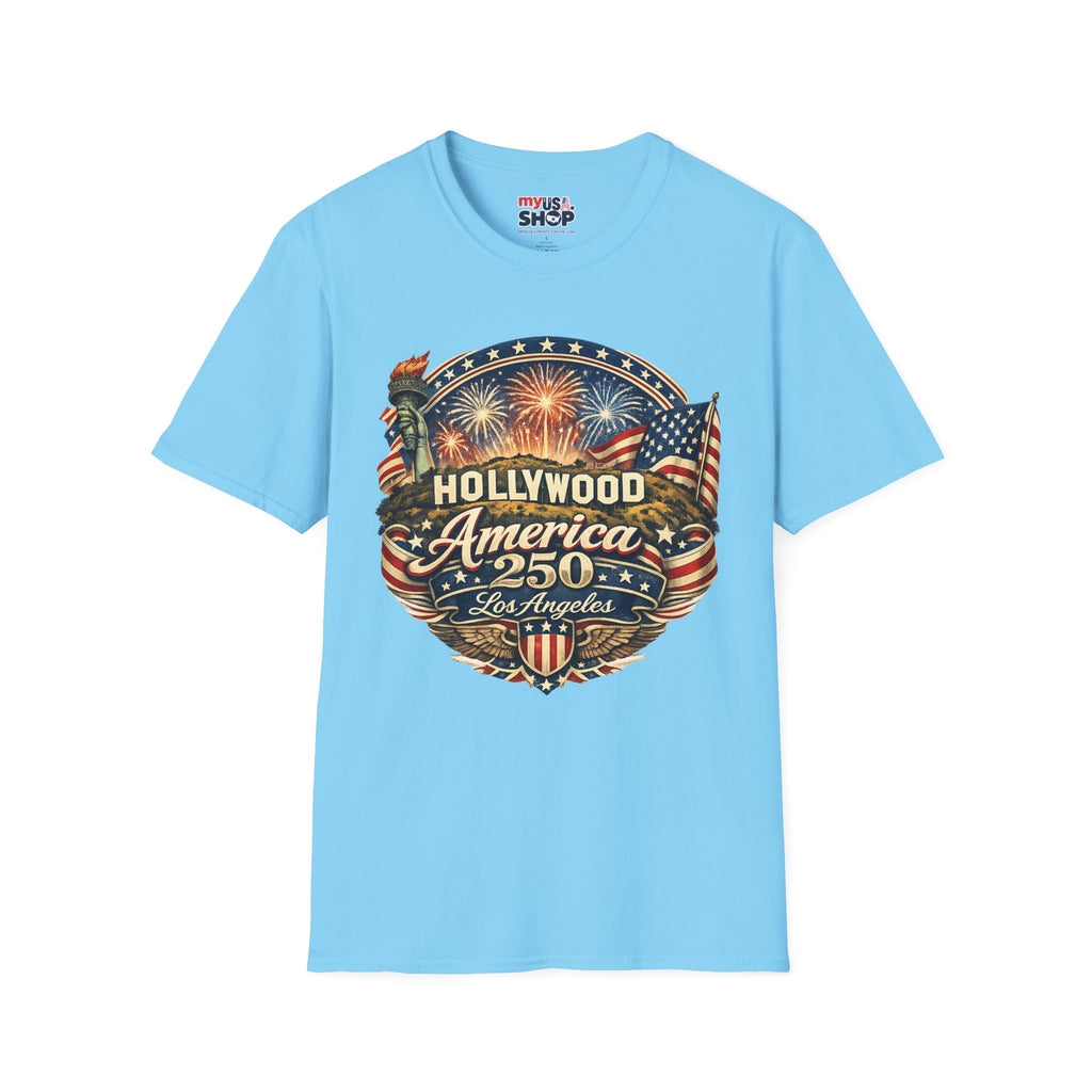 Los Angeles Hollywood Meets America 250 California Tee