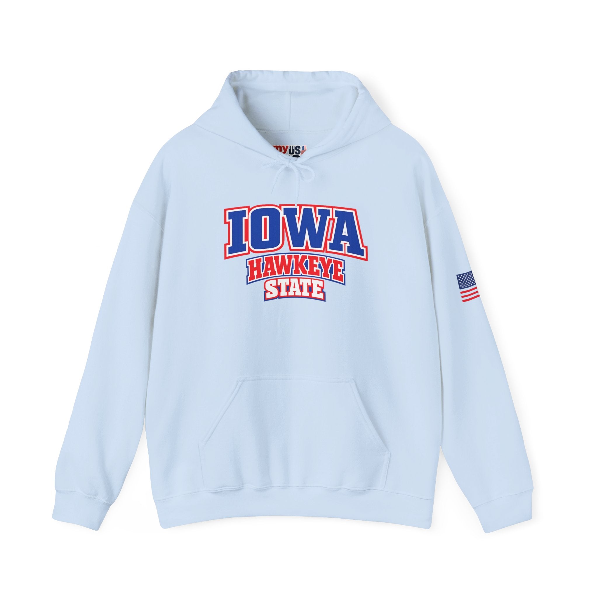 Iowa Hawkeye State Heavy Blend Hooded Sweatshirt
