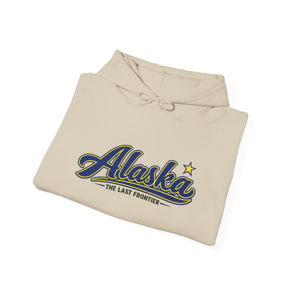 Alaska The Last Frontier Heavy Blend Hooded Sweatshirt