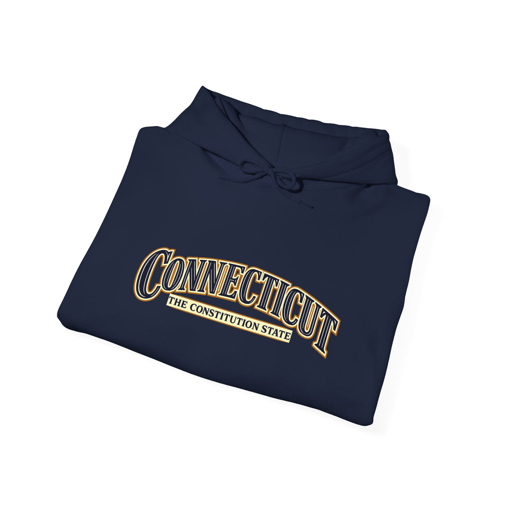 Connecticut The Constitution State Heavy Blend Hooded Sweatshirt