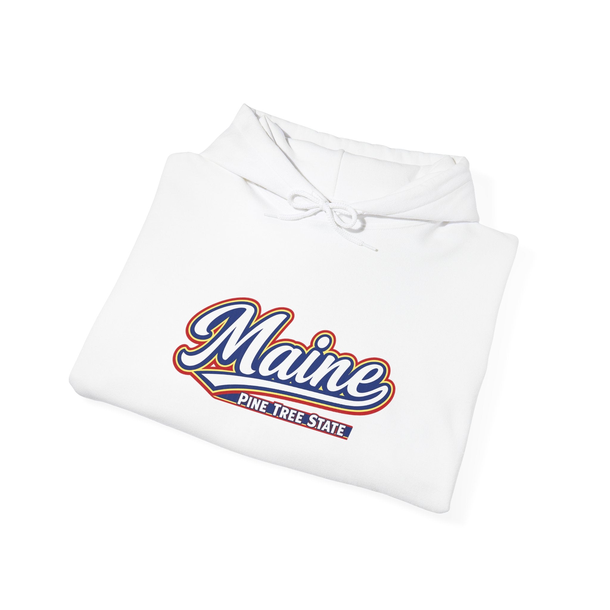 Maine Pine Tree State Heavy Blend Hooded Sweatshirt