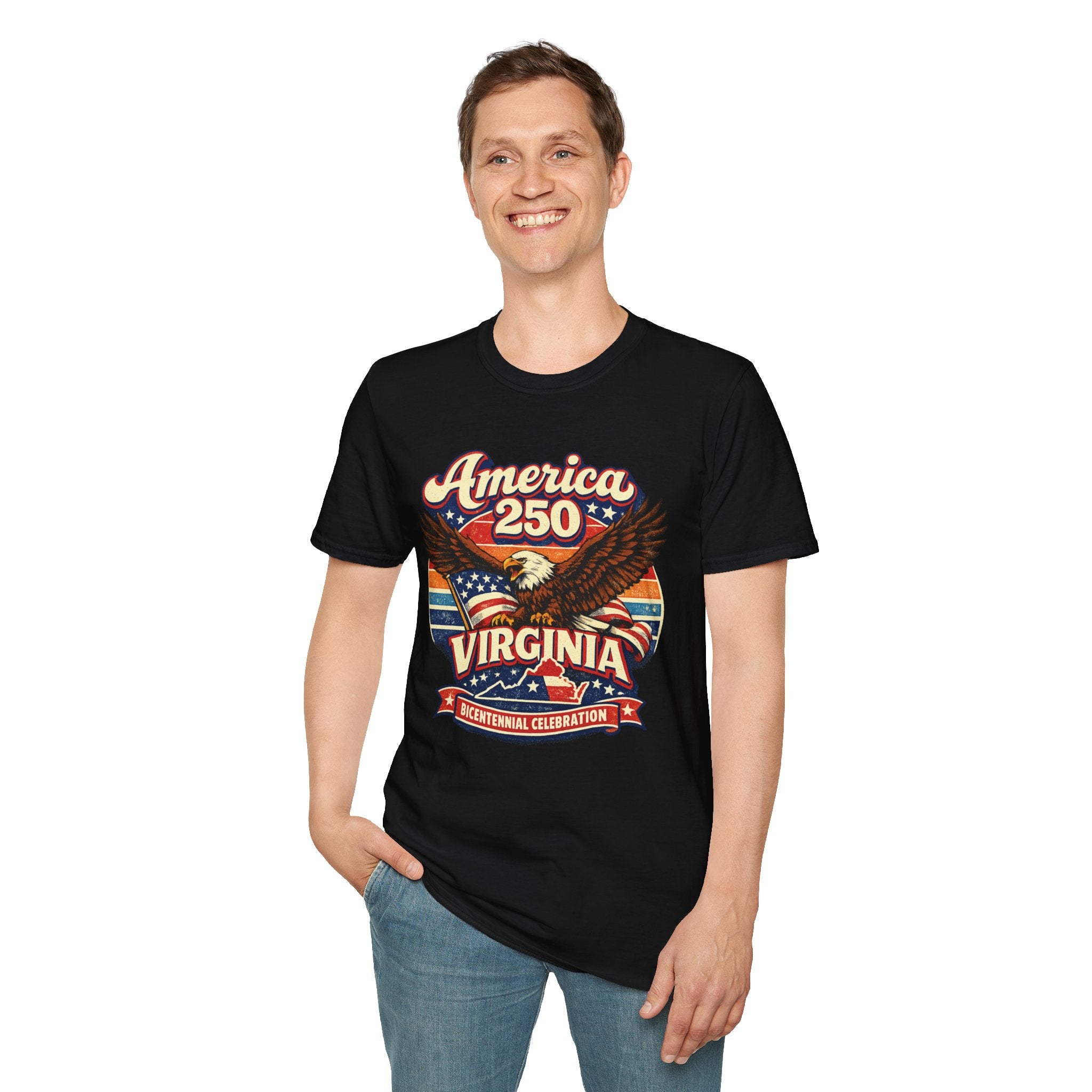 America 250 - Eagle Virginia Design Tee