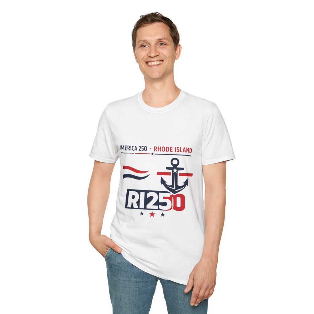 RI250 Rhode Island America 250 Shirt — Modern Nautical Graphic Tee