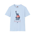 America 250 Liberty Pacific California T-Shirt — Statue of Liberty Sunset Graphic