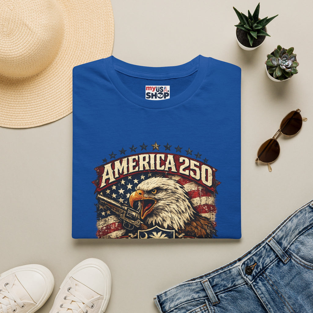 T-Shirt — America 250 South Carolina Vintage Eagle Patriotic Tee