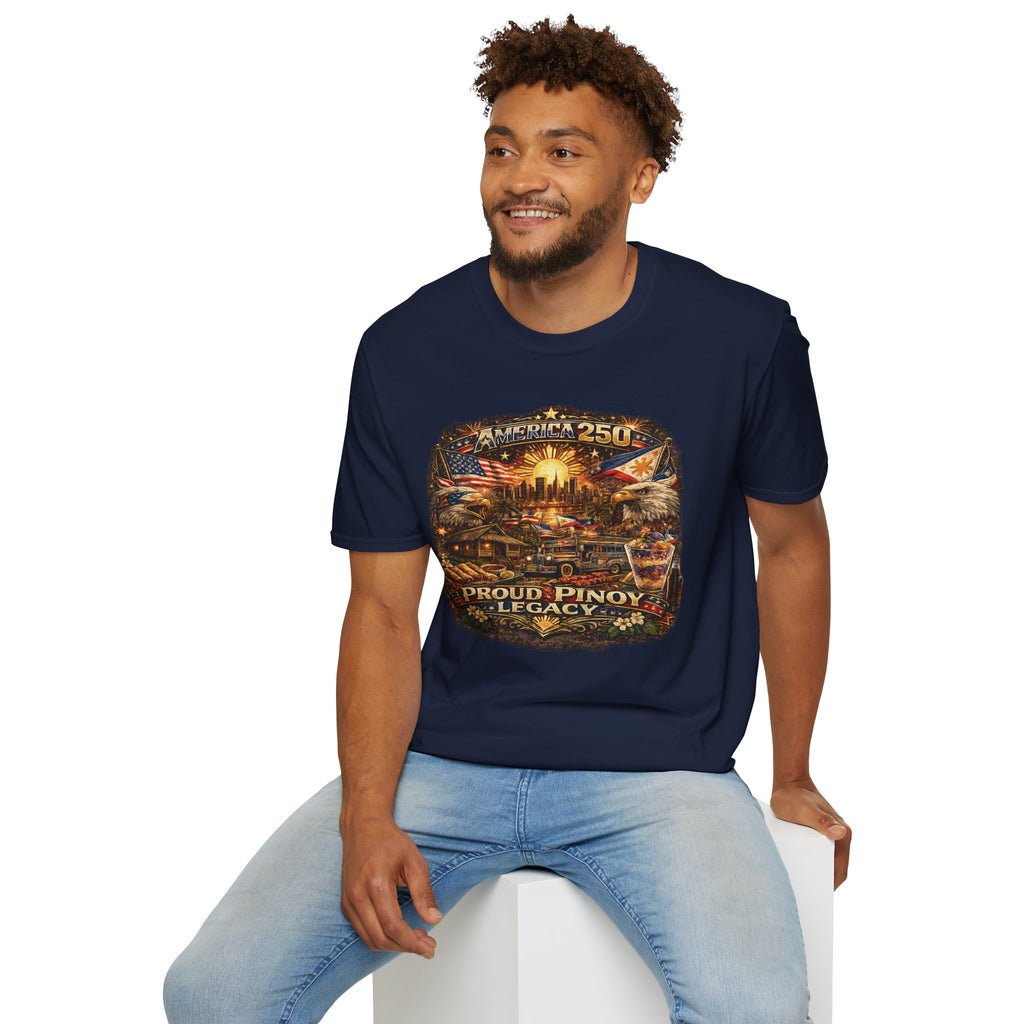 America 250 'Proud Pinoy Legacy' – Filipino American Celebration T Shirt