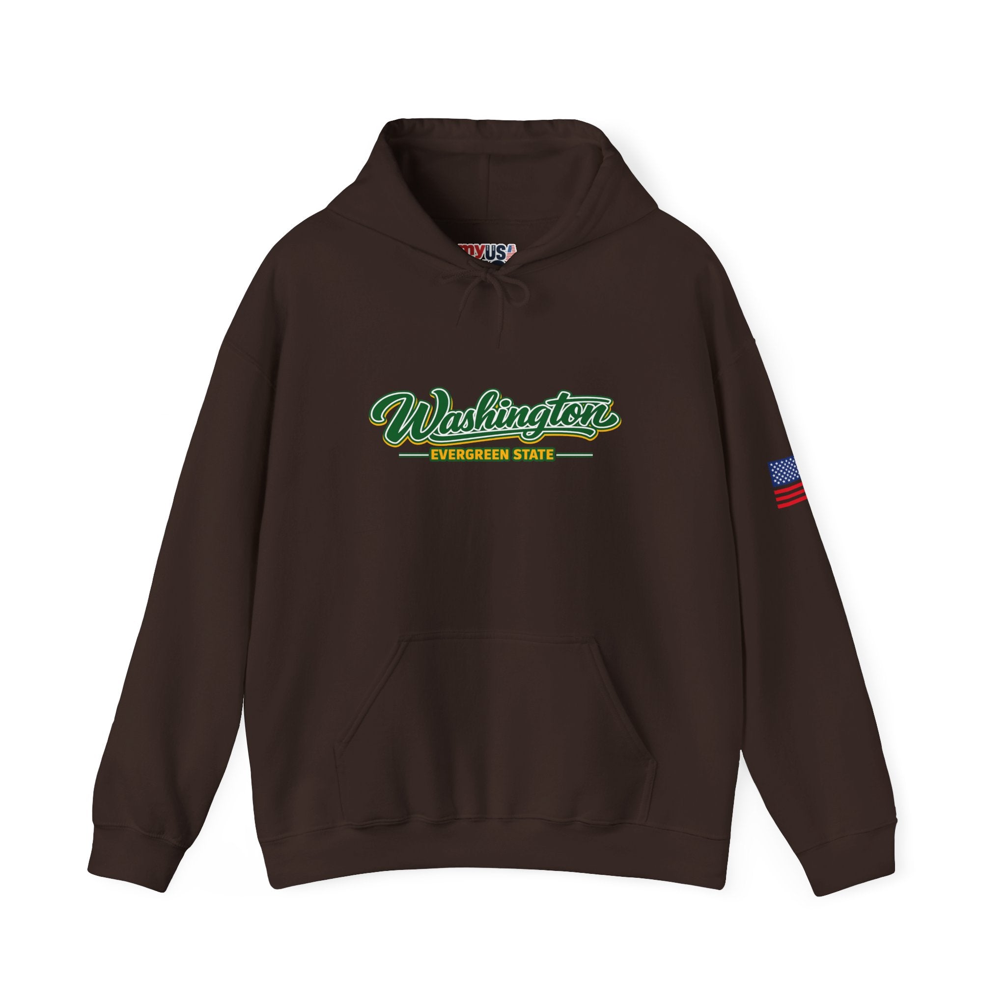 Washington Evergreen State Heavy Blend Hooded Sweatshirt