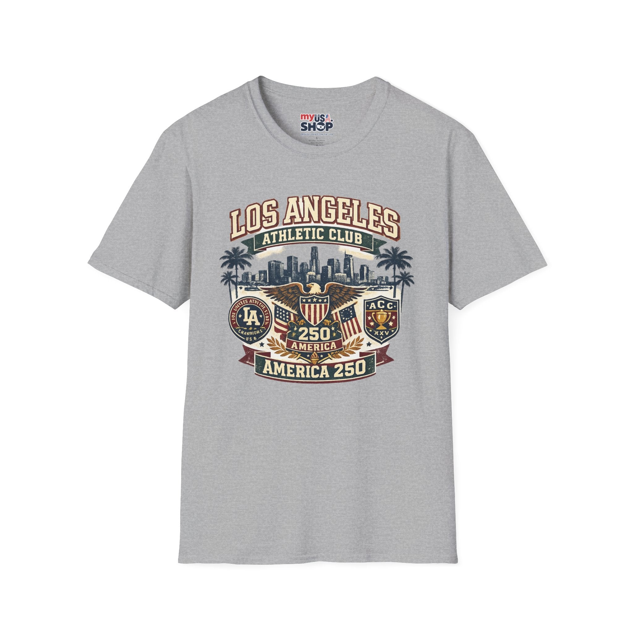 America 250 Los Angeles California La Athletic Club Tee