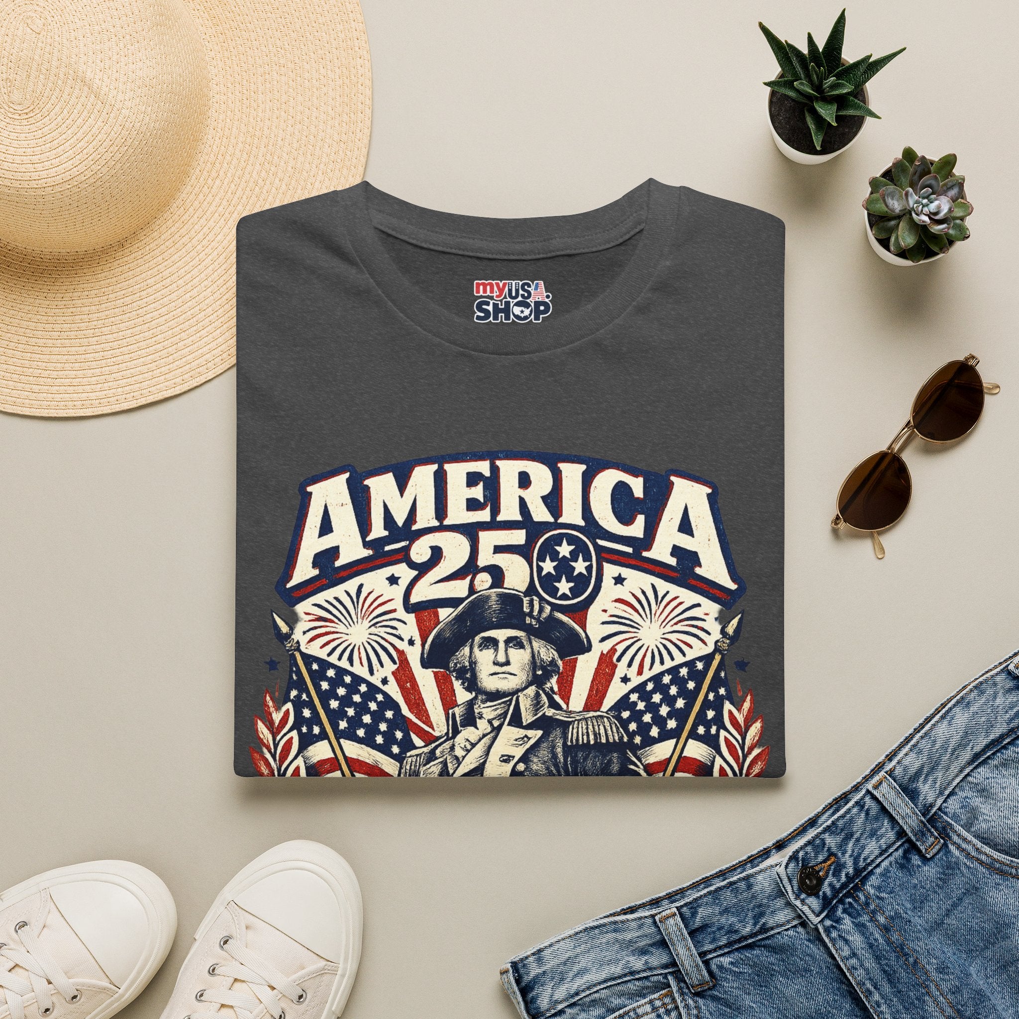 America 250 T-Shirt — Patriot Graphic Tee