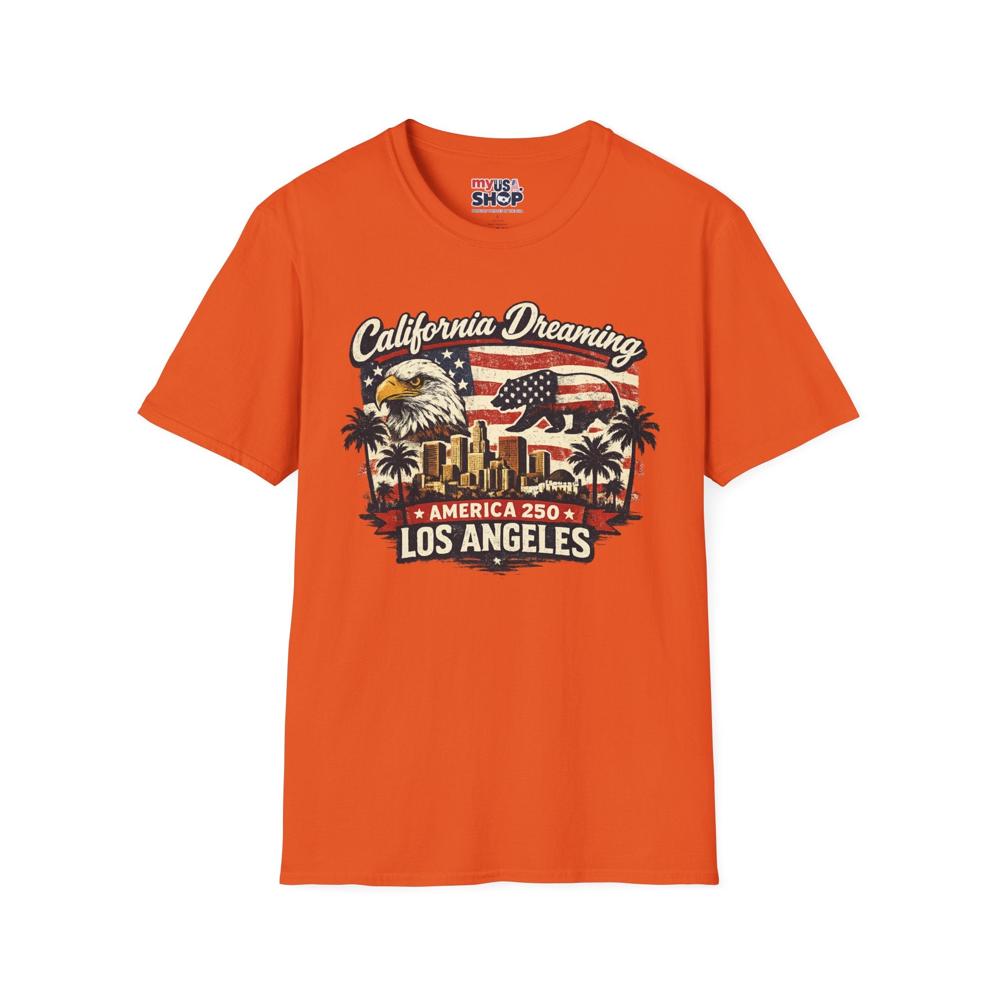 Los Angeles California Dreaming America 250 Tee