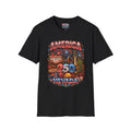 America 250 Nevada Las Vegas Graphic T-Shirt — Vintage Fireworks Patriotic Tee