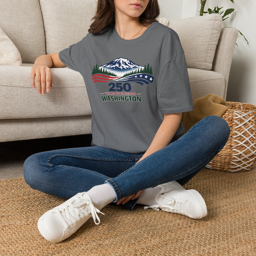 America 250 Washington T-Shirt - Unisex Softstyle T-Shirt