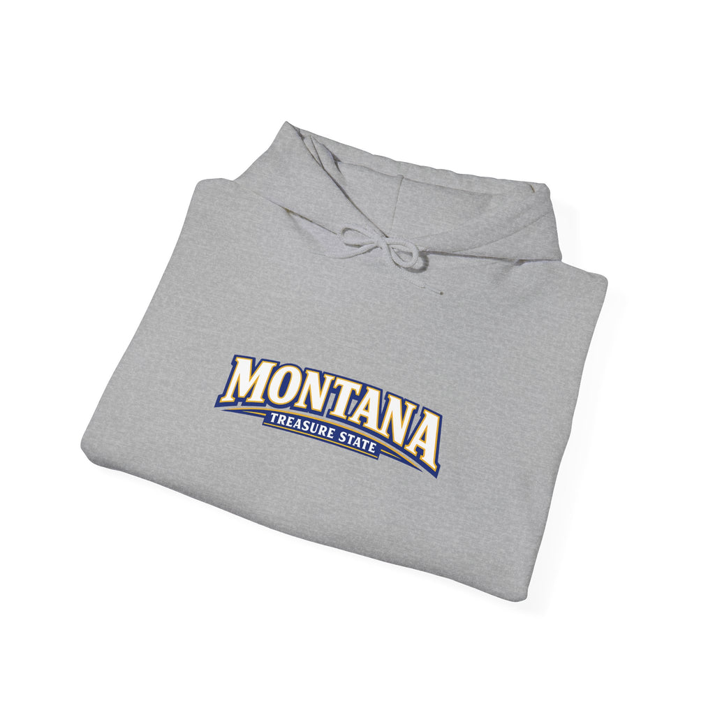 Montana Treasure State Heavy Blend Hooded Sweatshirt