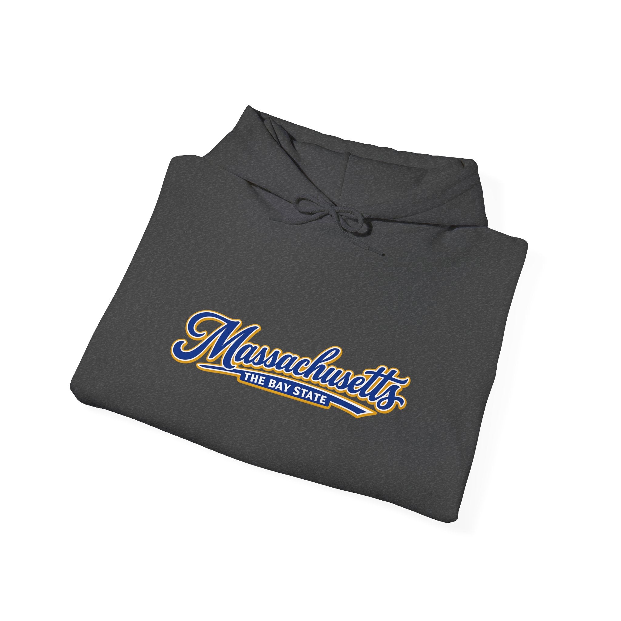 Massachusetts The Bay State Heavy Blend Hooded Sweatshirt