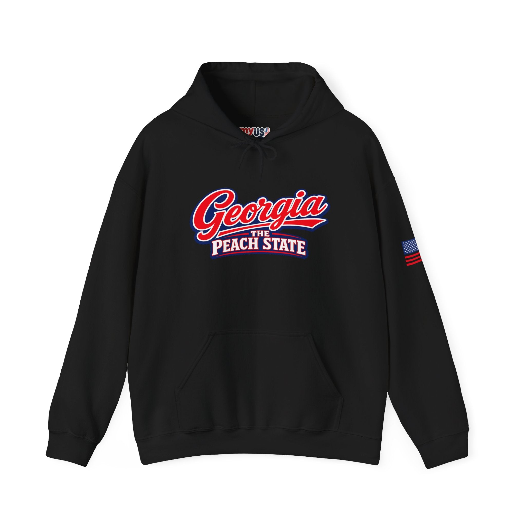 Georgia The Peach State Heavy Blend Hooded Sweatshirt