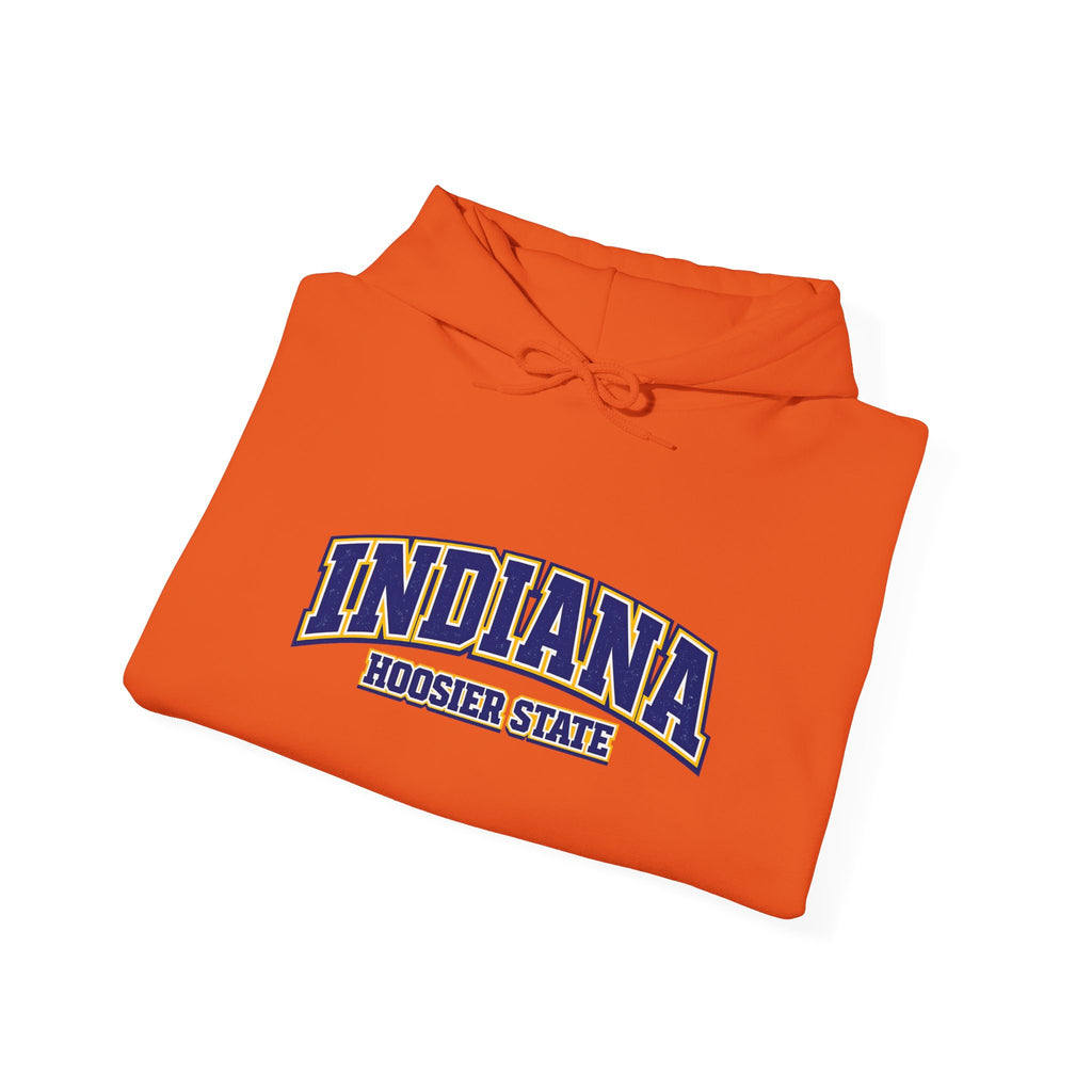 Indiana Hoosier State Heavy Blend Hooded Sweatshirt