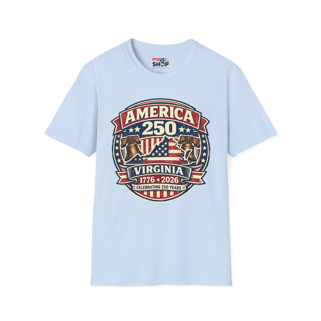 America 250 Virginia 1776-2026 Commemorative T-Shirt