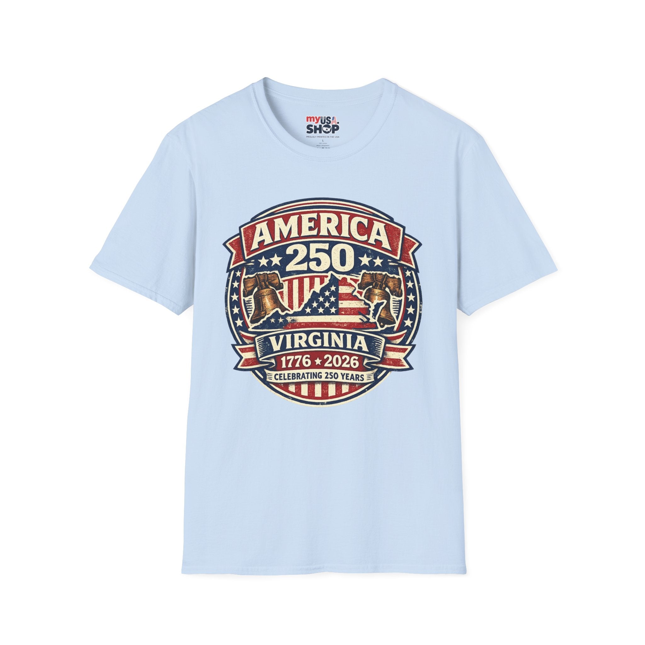 America 250 Virginia 1776-2026 Commemorative T-Shirt