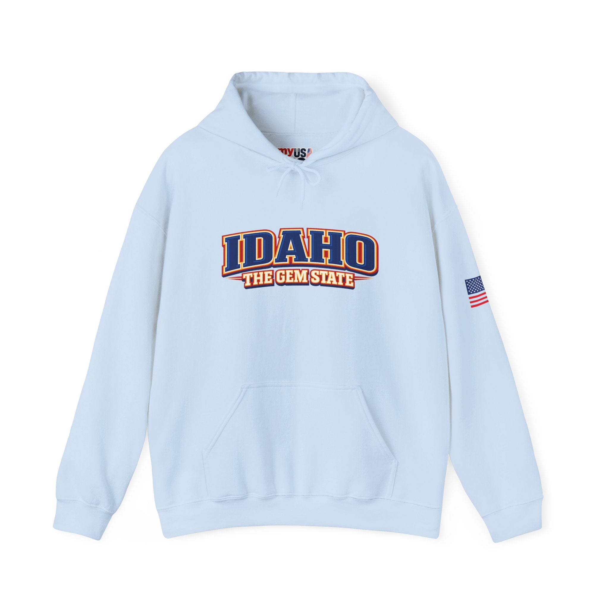 Idaho The Gem State Heavy Blend Hooded Sweatshirt