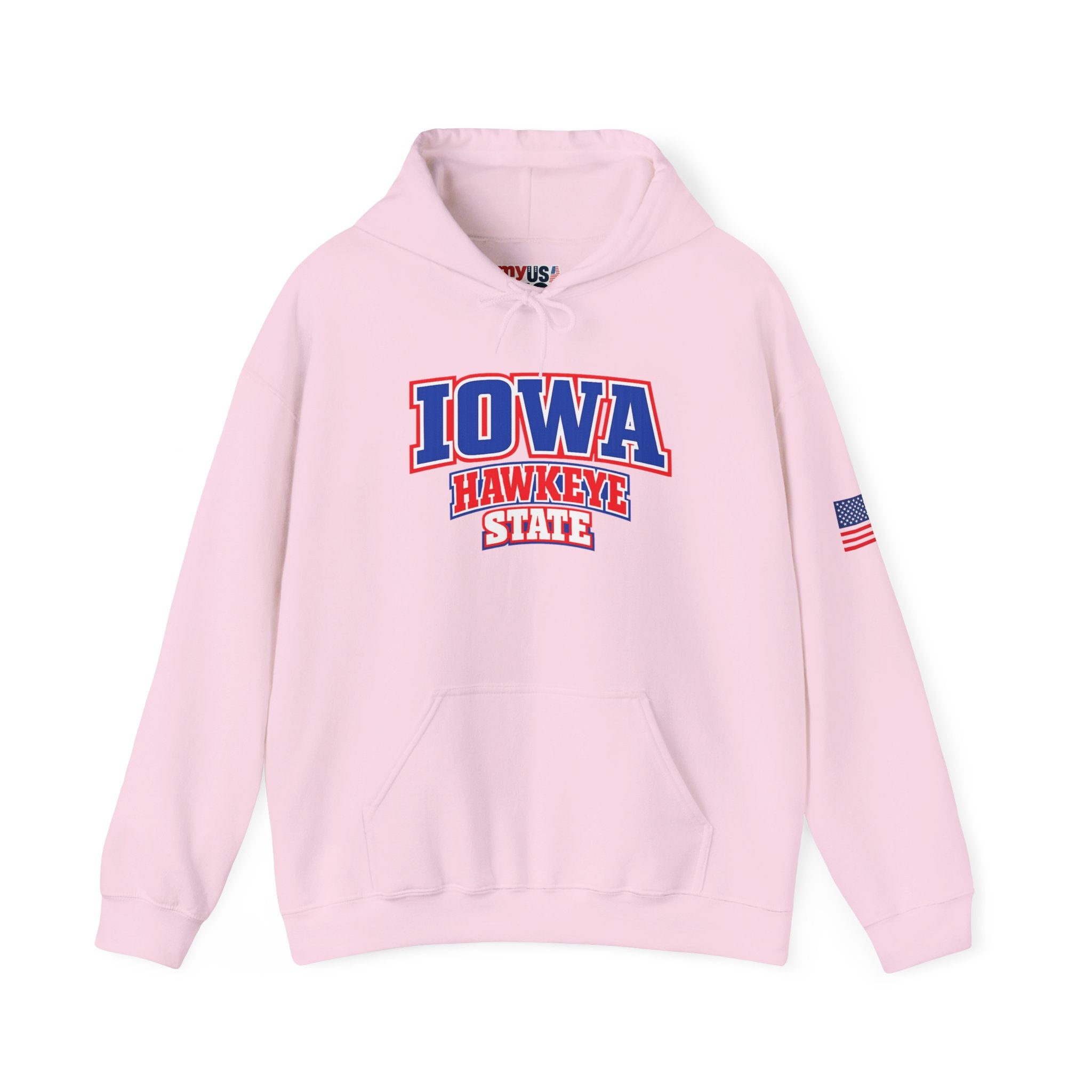 Iowa Hawkeye State Heavy Blend Hooded Sweatshirt
