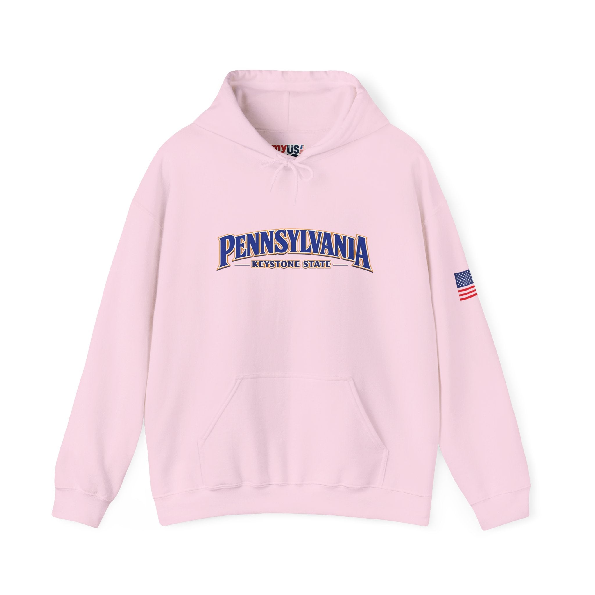 Pennsylvania Keystone State Heavy Blend Hooded Sweatshirt