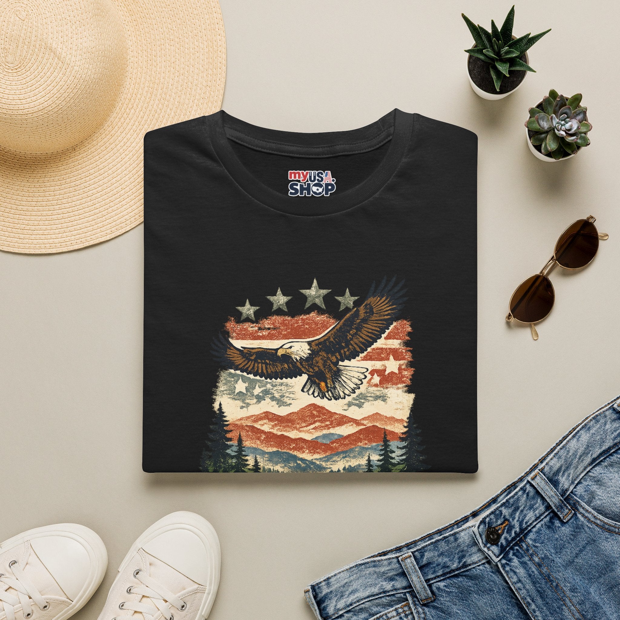 Pennsylvania America 250 Shirt — Wilderness Eagle Outdoor Graphic Tee