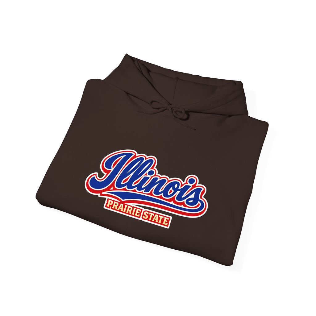 Illinois Prairie State Heavy Blend Hooded Sweatshirt