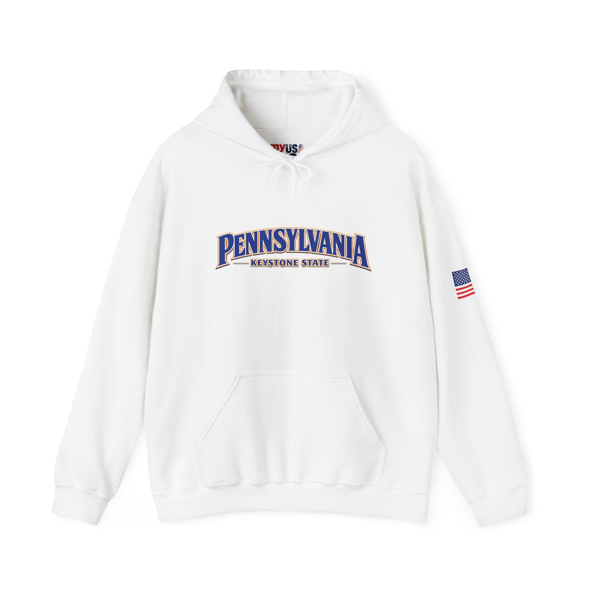 Pennsylvania Keystone State Heavy Blend Hooded Sweatshirt