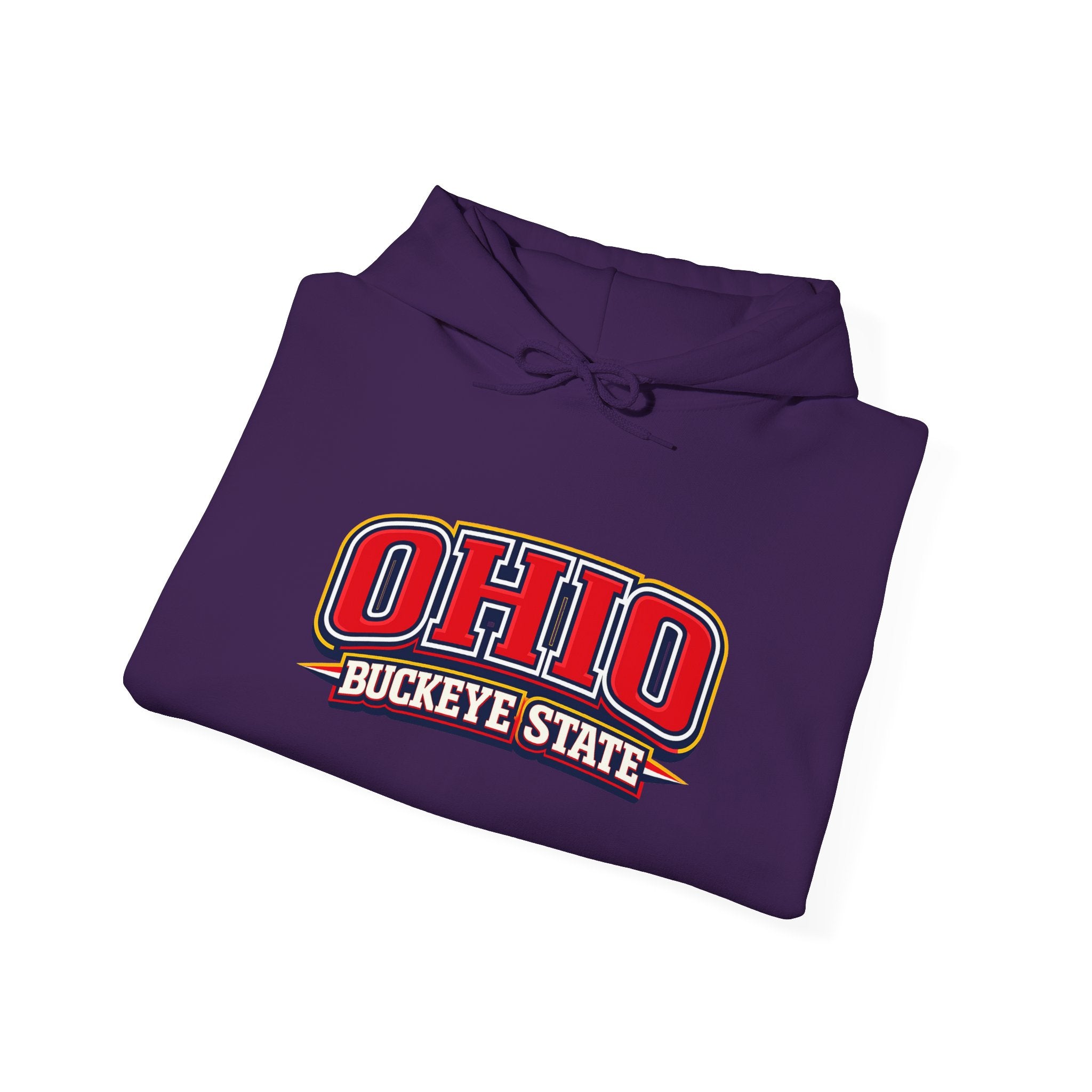 Ohio Buckeye State Heavy Blend Hooded Sweatshirt