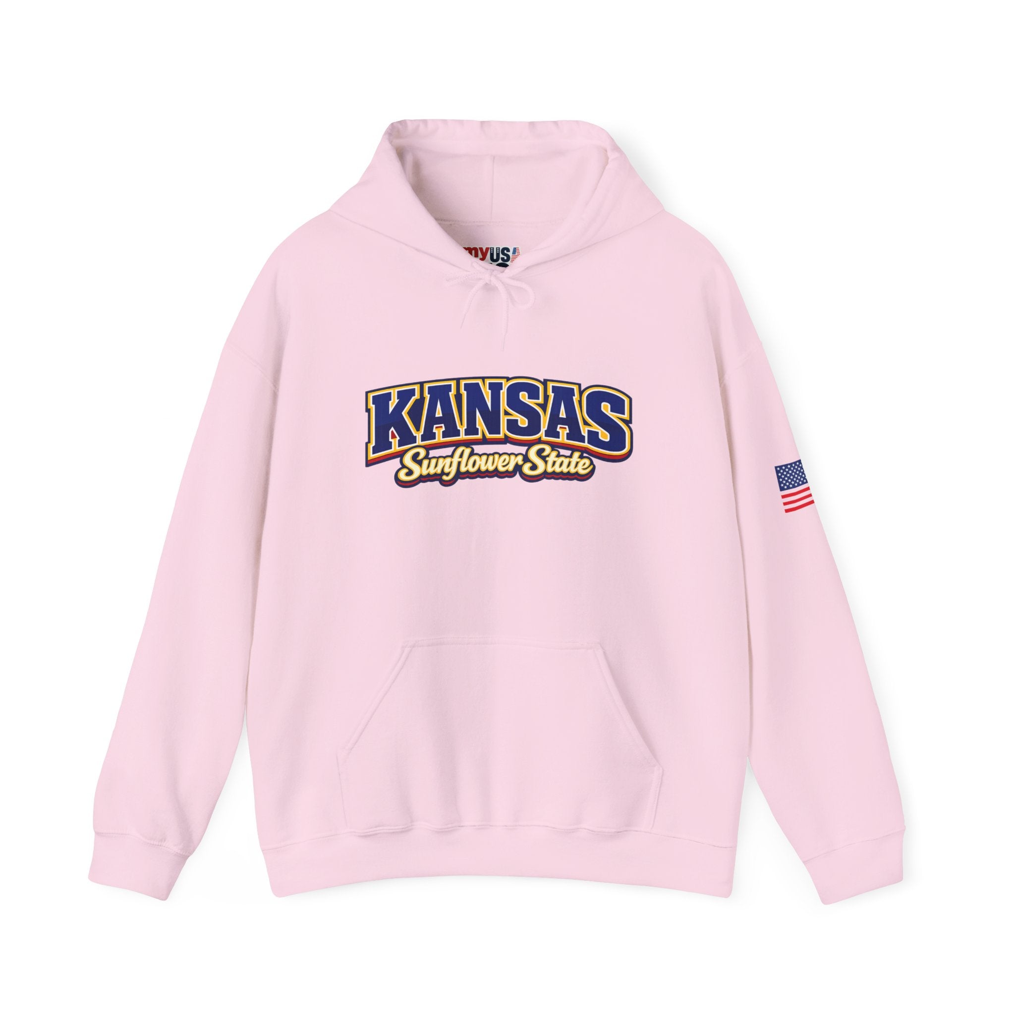 Kansas Sunflower State Heavy Blend Hooded Sweatshirt